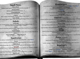 Fable's Kitchen menu