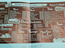 Brooklyn Bodega Bagels And Deli menu