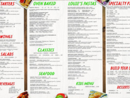 Little Louies Italian Kitchen menu