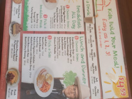 Bob Evans menu