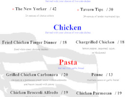 All American Tavern menu