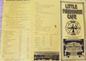 Little Firehouse Cafe menu