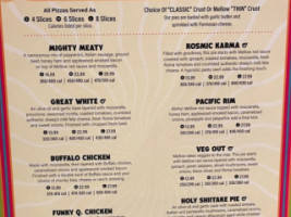 Mellow Mushroom Enterprise menu