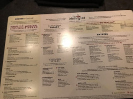 The Melting Pot menu