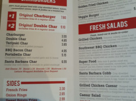 The Habit Burger Grill menu