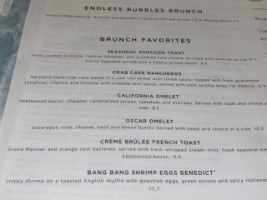 Bonefish Grill menu