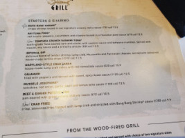 Bonefish Grill menu