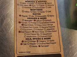 Which Wich Mall Of Georgia menu