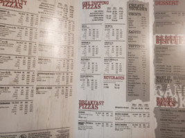 Pizza Ranch menu