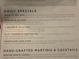 Bonefish Grill menu