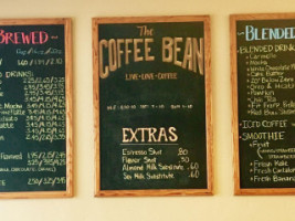 The Coffee Bean menu