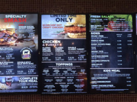 Smashburger menu