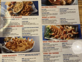 Joe's Crab Shack menu