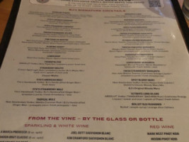 Bj's Brewhouse menu