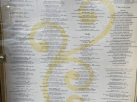 The Cheesecake Factory menu