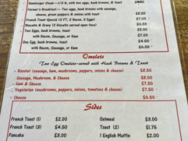 Red Rooster Grill menu