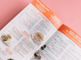 Tropical Smoothie Cafe menu