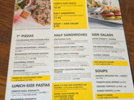 California Pizza Kitchen At Hunt Valley Town Center menu