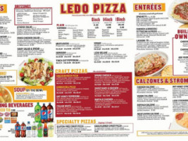 Ledo Pizza menu