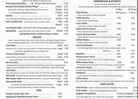 Café 94 Pizza -n- More menu