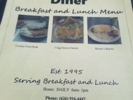 Lady Di's Diner menu