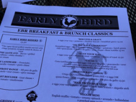 Early Bird -bradburn Village menu