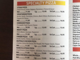 Pops Son Pizzeria menu