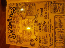 The Yellow Deli menu