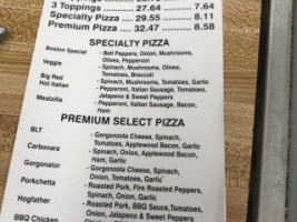 Kaimuki's Boston Pizza menu