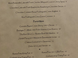 Costa Brava Bistro menu