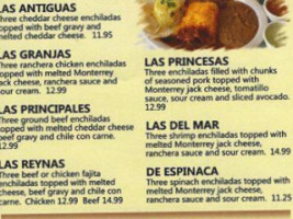 Ninfa's Memorial menu