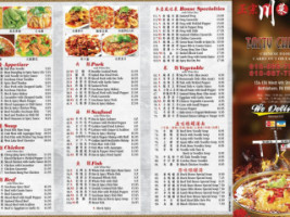 Tasty China menu