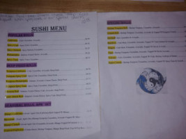 Japanese Kitchen menu