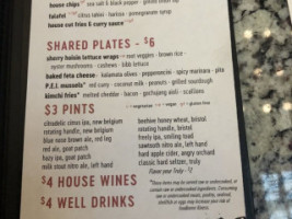 Streetcar 520 menu