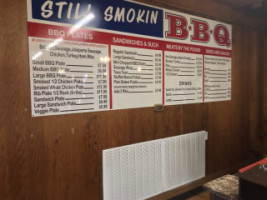 Still Smokin Bbq menu