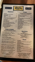 Volta Taverna menu