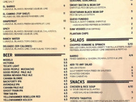 El Barrio menu