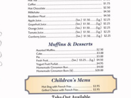 Souderton Family menu