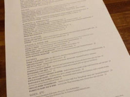 J. Alexander's menu