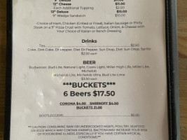 E D And Grill menu