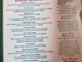 Waffles Caffe menu