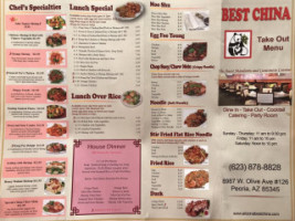 Best China menu