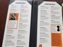 Karma Sushi Grill menu