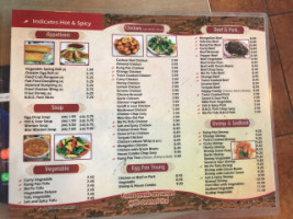 Yan's Chinese Food menu