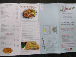 Gold Panda Asian Cuisine menu