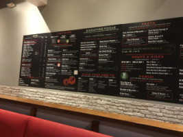 Sauce Pizza Wine menu