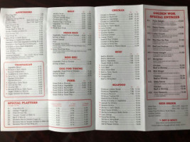 Golden Wok menu