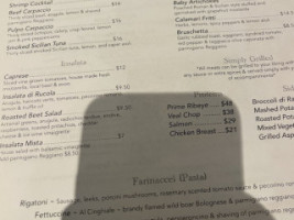 Peppercorn's Grill menu