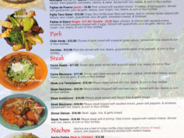 Fiesta Cancun menu