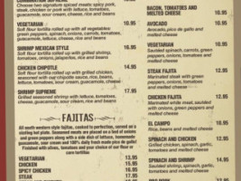 Los Mariachis menu